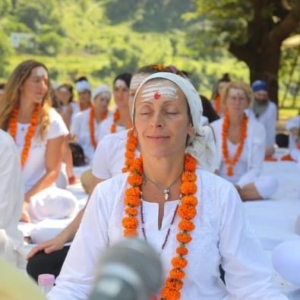 Photograph of Sylvia Shiva one of your hosts for our 2024 yoga retreat